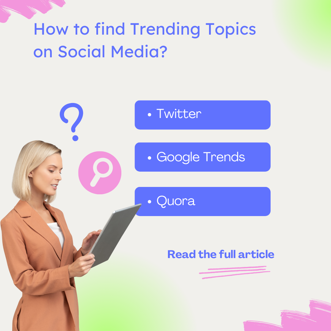 How to find Trending Topics on Social Media