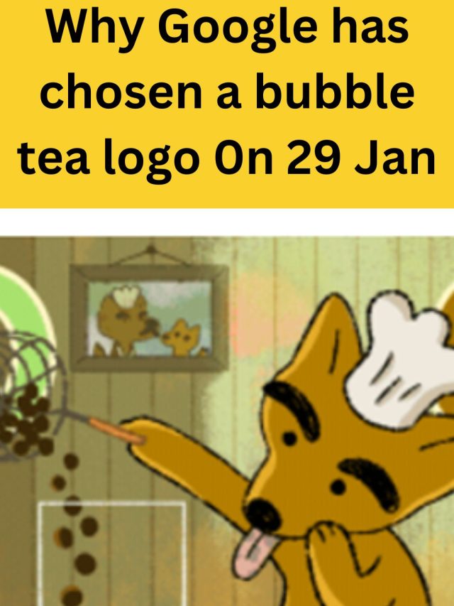 Reason of Google picked Bubble Tea logo on 29Jan